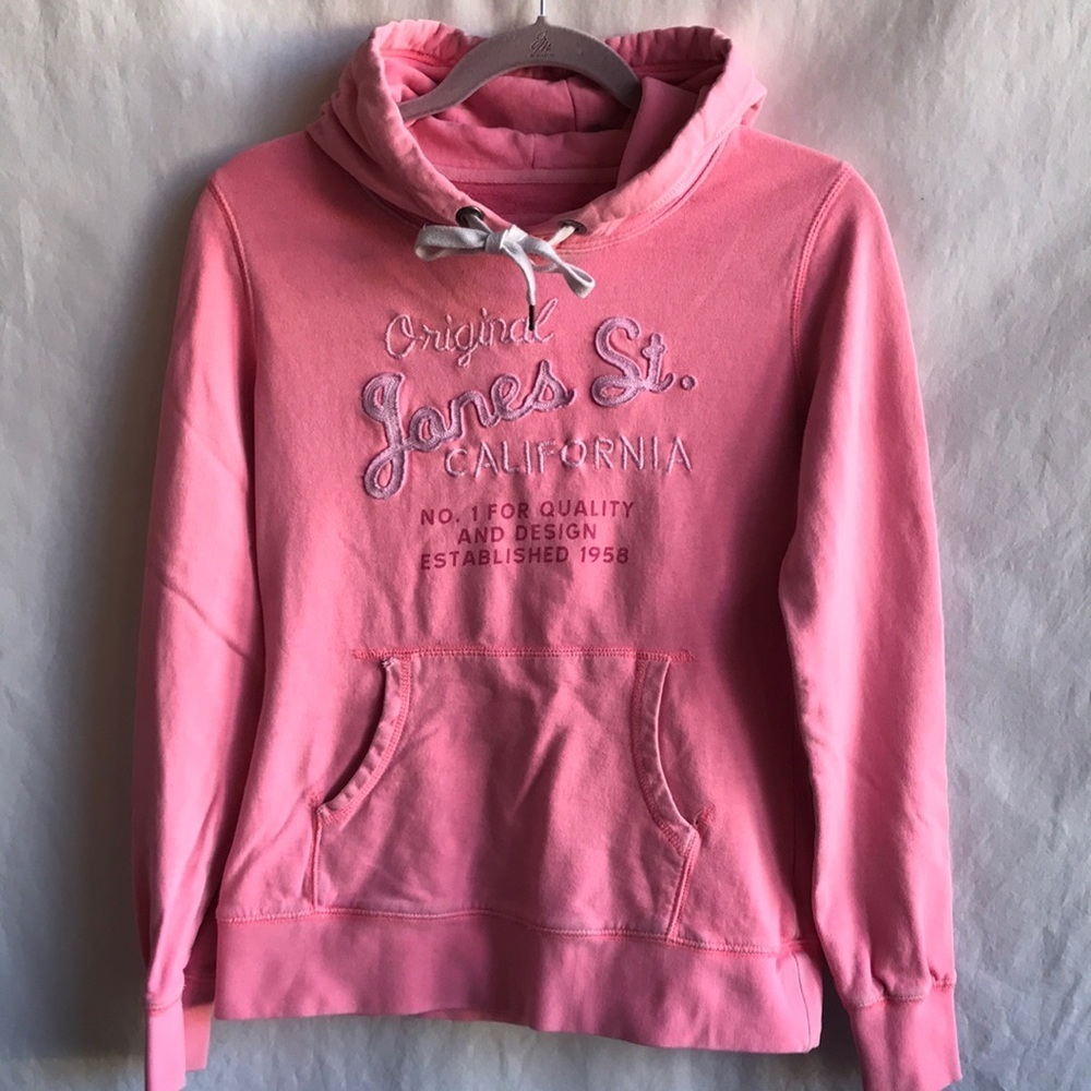 H&M L.O.G.G. pink hoodie, size S
